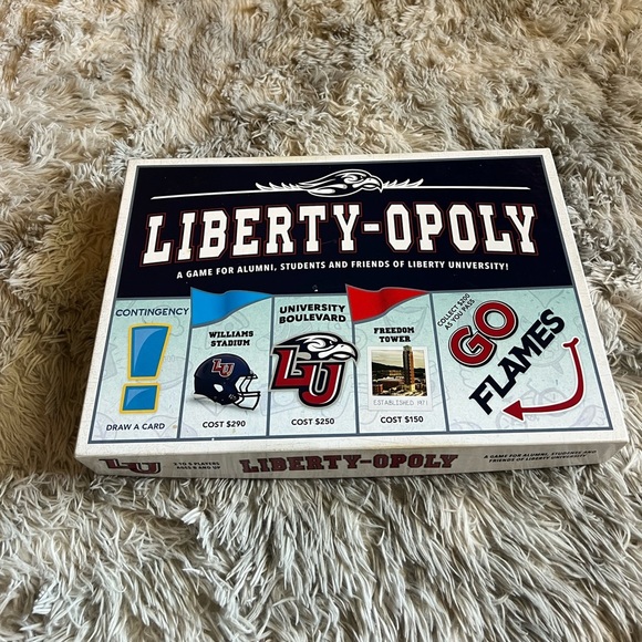 NWOT late for the sky Liberty-Opoly board game‎ - Picture 2 of 5